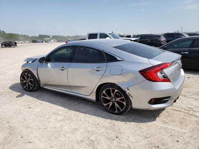 2HGFC2F86MH502623 - 2021 HONDA CIVIC SPORT 银色 照片 2
