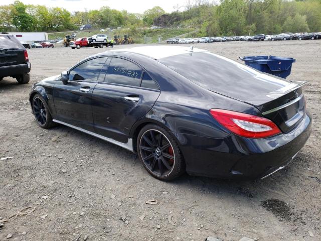 WDDLJ9CB5EA112800 - 2014 MERCEDES-BENZ CLS 63 AMG BLACK photo 2