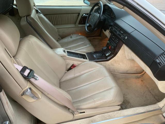 WDBFA63E1SF123662 - 1995 MERCEDES-BENZ SL 320 BEIGE photo 5