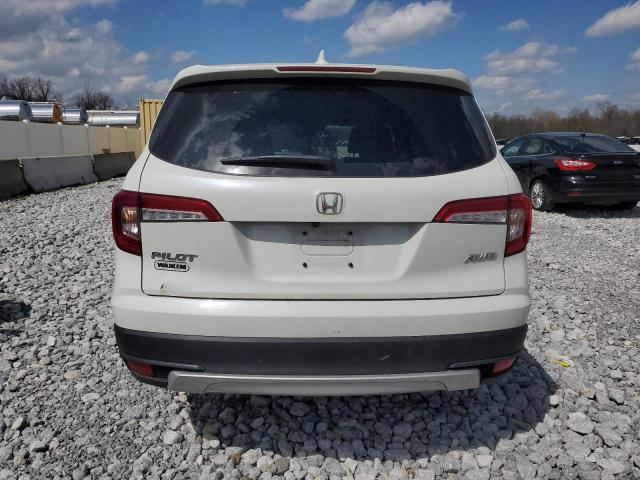 5FNYF6H52KB085934 - 2019 HONDA PILOT EXL WHITE photo 6