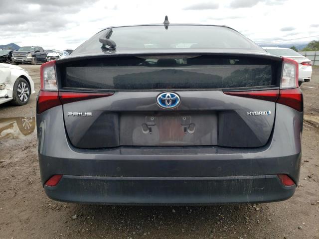 JTDKAMFU2N3159180 - 2022 TOYOTA PRIUS NIGHT SHADE GRAY photo 6