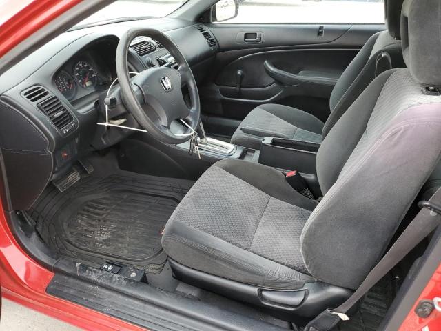 1HGEM22105L008523 - 2005 HONDA CIVIC DX VP RED photo 7