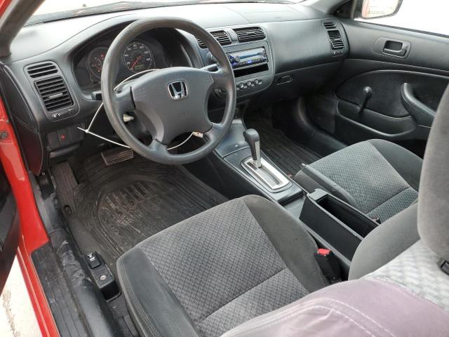 1HGEM22105L008523 - 2005 HONDA CIVIC DX VP RED photo 8