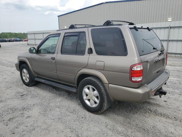 JN8DR09X01W567836 - 2001 NISSAN PATHFINDER LE 棕色 照片 2