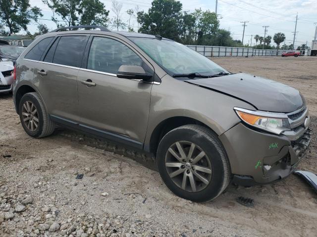 2FMDK3KC8DBA35485 - 2013 FORD EDGE LIMITED GRAY photo 4