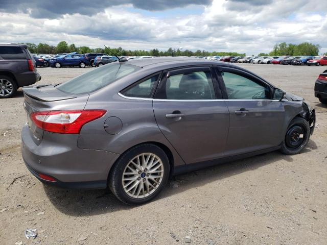 1FADP3J23EL426887 - 2014 FORD FOCUS TITANIUM GRAY photo 3