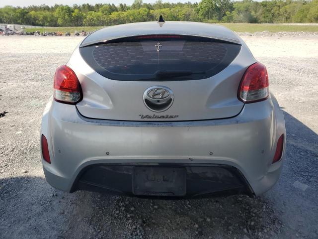 KMHTC6AD6DU122526 - 2013 HYUNDAI VELOSTER SILVER photo 6