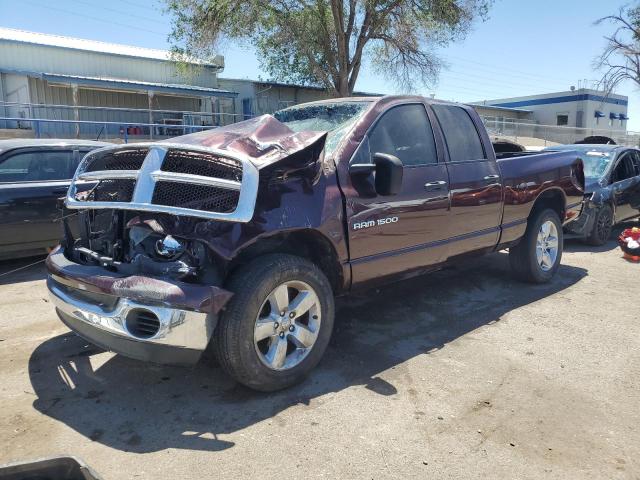 1D7HU18N75J578701 - 2005 DODGE RAM 1500 ST BURGUNDY photo 1