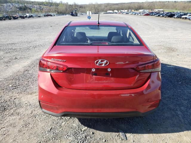 3KPC24A63LE108917 - 2020 HYUNDAI ACCENT SE RED photo 6