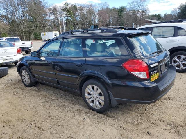 4S4BP62C287319624 - 2008 SUBARU OUTBACK 2.5I LIMITED BLACK photo 2