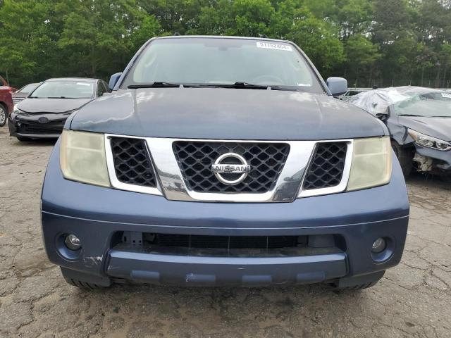 5N1AR18W05C704208 - 2005 NISSAN PATHFINDER LE 蓝色 照片 5