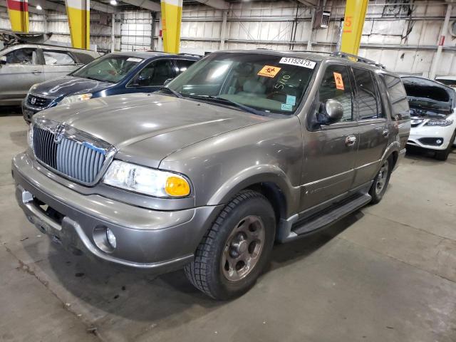 5LMEU27R71LJ27976 - 2001 LINCOLN NAVIGATOR თაფლისფერი ფოტო 1