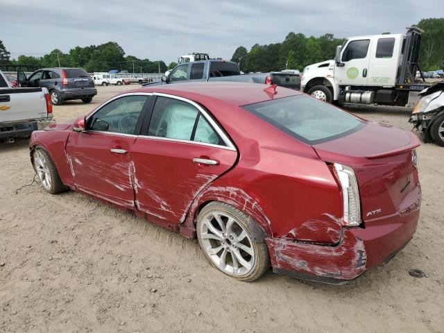 1G6AE5S32D0120109 - 2013 CADILLAC ATS PREMIUM RED photo 2