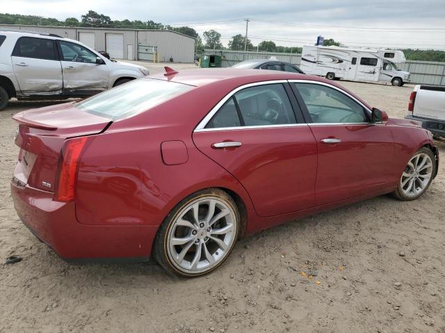 1G6AE5S32D0120109 - 2013 CADILLAC ATS PREMIUM RED photo 3