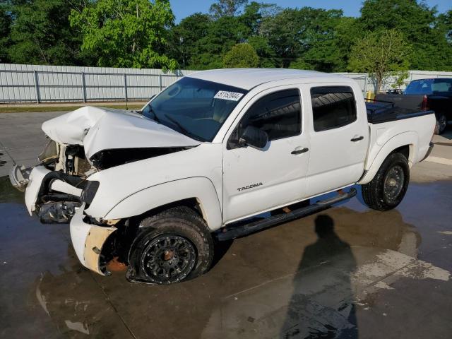 3TMJU62N87M049488 - 2007 TOYOTA TACOMA DOUBLE CAB PRERUNNER WHITE photo 1