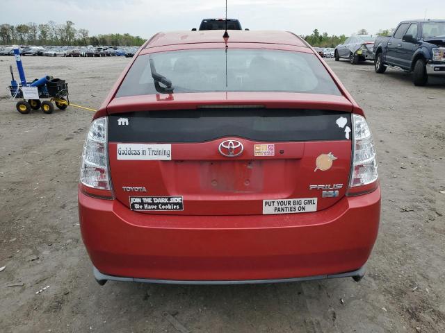 JTDKB20U677648347 - 2007 TOYOTA PRIUS RED photo 6