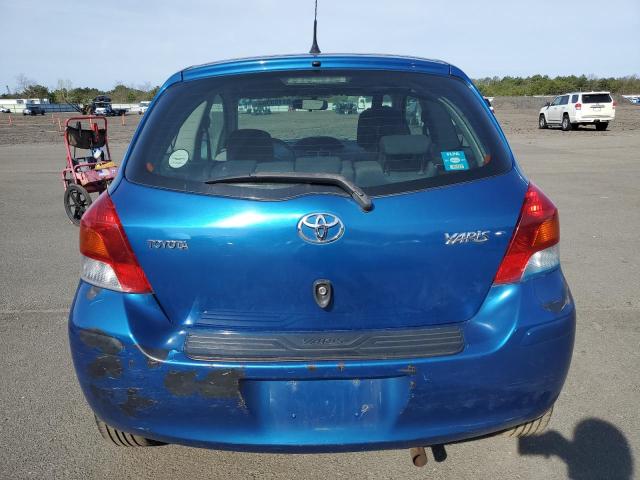 JTDJT4K31A5317736 - 2010 TOYOTA YARIS BLUE photo 6