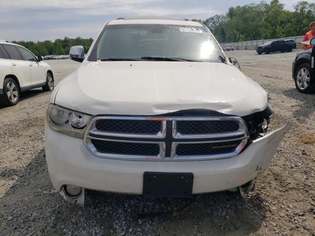 1D4SD4GT0BC593173 - 2011 DODGE DURANGO CREW WHITE photo 5