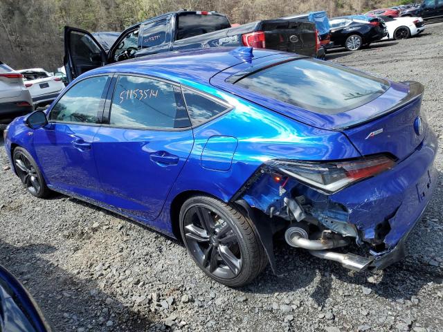 19UDE4H6XPA025237 - 2023 ACURA INTEGRA A-SPEC TECH BLUE photo 2