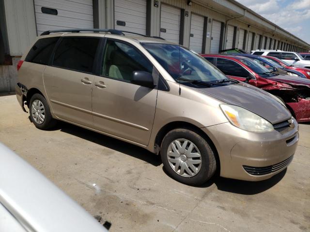 5TDZA23C14S011646 - 2004 TOYOTA SIENNA CE CREAM photo 4