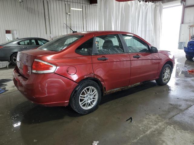 1FAHP3FNXAW112358 - 2010 FORD FOCUS SE RED photo 3