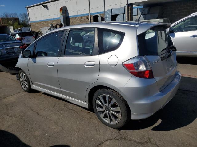 JHMGE8H5XDC013906 - 2013 HONDA FIT SPORT SILVER photo 2