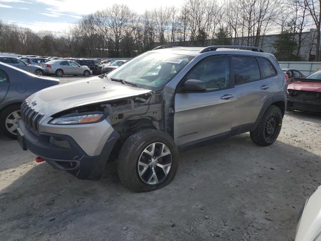 1C4PJMBS6EW126000 - 2014 JEEP CHEROKEE TRAILHAWK GRAY photo 1