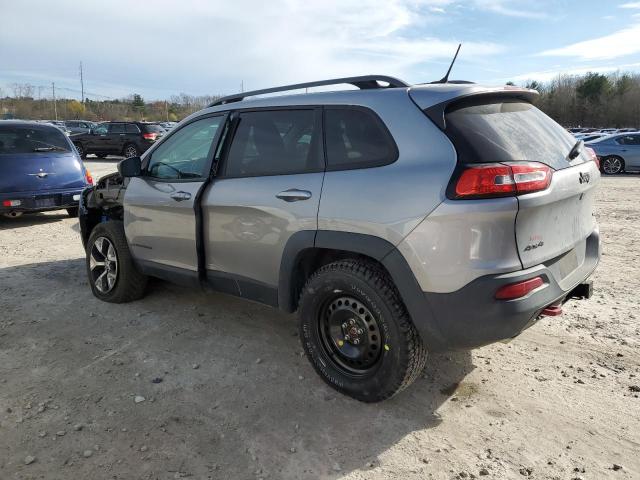 1C4PJMBS6EW126000 - 2014 JEEP CHEROKEE TRAILHAWK GRAY photo 2