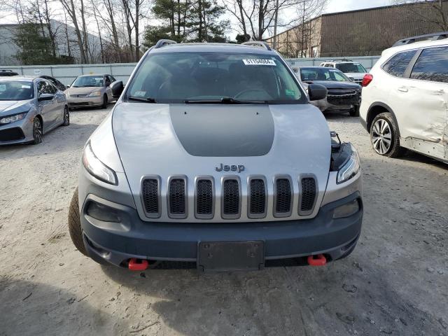 1C4PJMBS6EW126000 - 2014 JEEP CHEROKEE TRAILHAWK GRAY photo 5