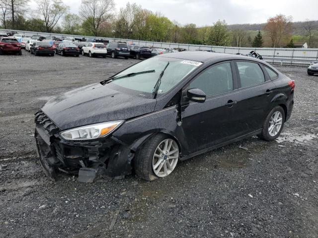 1FADP3F26HL345363 - 2017 FORD FOCUS SE BLACK photo 1