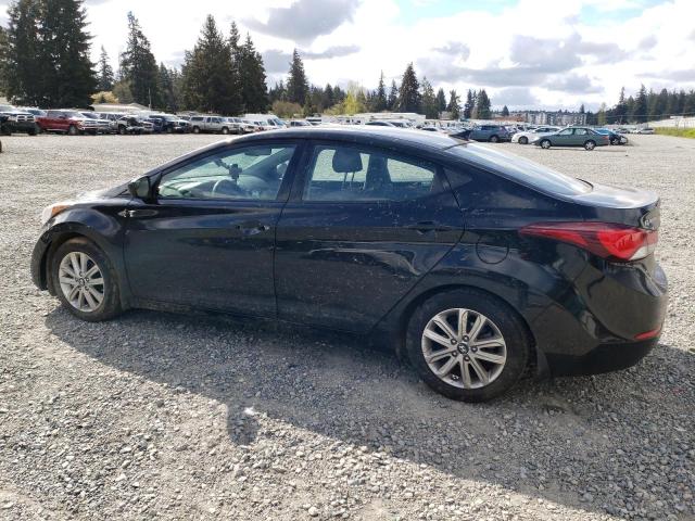 KMHDH4AE2FU352683 - 2015 HYUNDAI ELANTRA SE BLACK photo 2