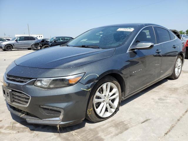 1G1ZD5STXJF180191 - 2018 CHEVROLET MALIBU LT CHARCOAL photo 1