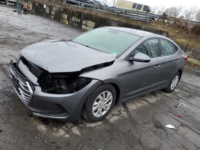 5NPD74LF0JH250184 - 2018 HYUNDAI ELANTRA SE GRAY photo 1