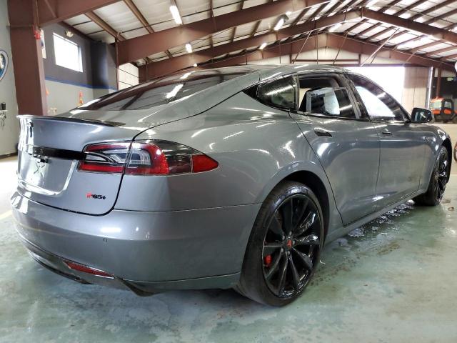 5YJSA1H14EFP28471 - 2014 TESLA MODEL S Մոխրագույն լուսանկար 3