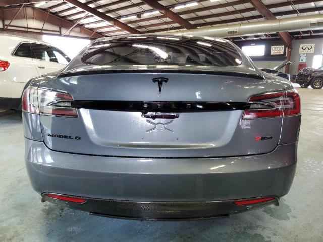 5YJSA1H14EFP28471 - 2014 TESLA MODEL S Մոխրագույն լուսանկար 6