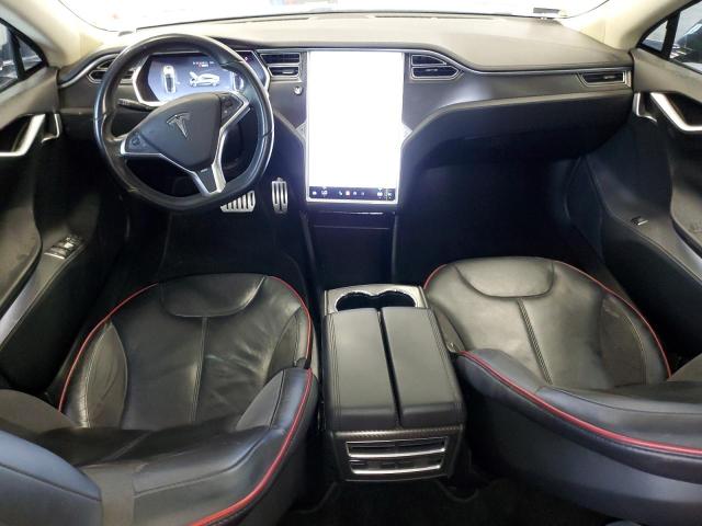 5YJSA1H14EFP28471 - 2014 TESLA MODEL S Մոխրագույն լուսանկար 8