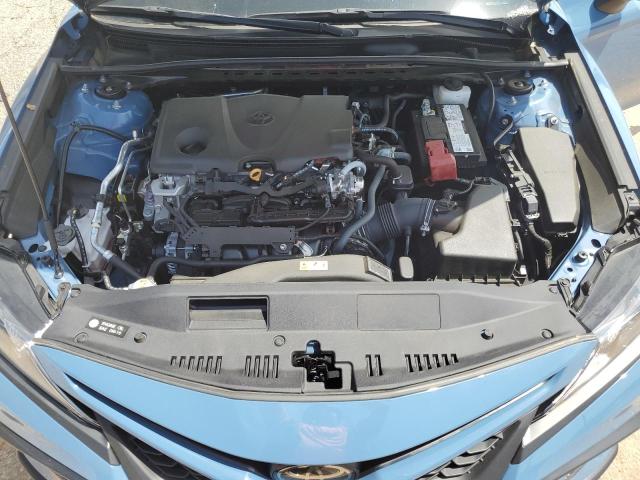4T1G11AK8PU099635 - 2023 TOYOTA CAMRY SE NIGHT SHADE BLUE photo 11