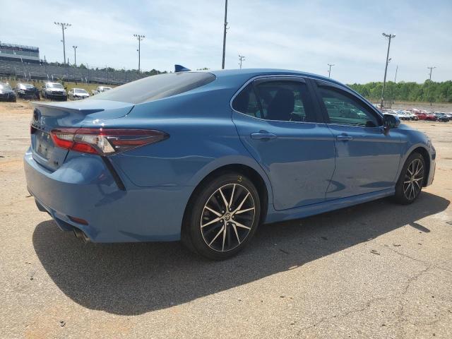 4T1G11AK8PU099635 - 2023 TOYOTA CAMRY SE NIGHT SHADE BLUE photo 3