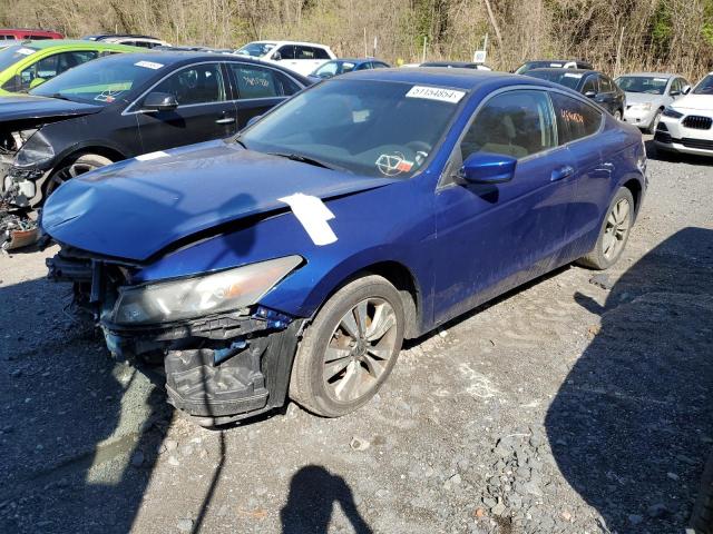 1HGCS1B79AA010868 - 2010 HONDA ACCORD EX BLUE photo 1