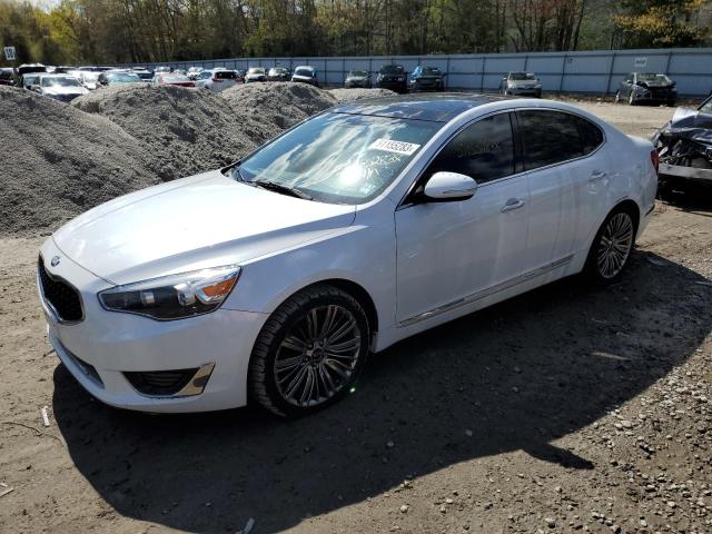 KNALN4D73E5157493 - 2014 KIA CADENZA PREMIUM WHITE photo 1