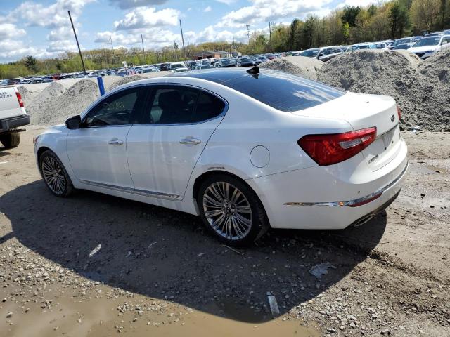 KNALN4D73E5157493 - 2014 KIA CADENZA PREMIUM WHITE photo 2