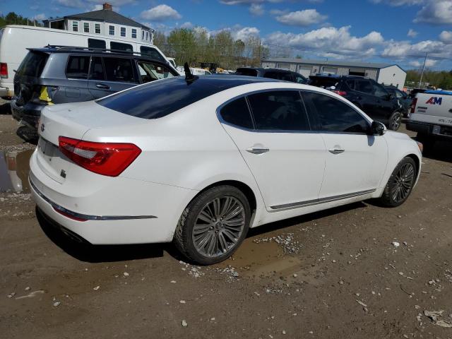 KNALN4D73E5157493 - 2014 KIA CADENZA PREMIUM WHITE photo 3