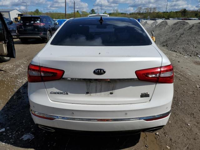 KNALN4D73E5157493 - 2014 KIA CADENZA PREMIUM WHITE photo 6