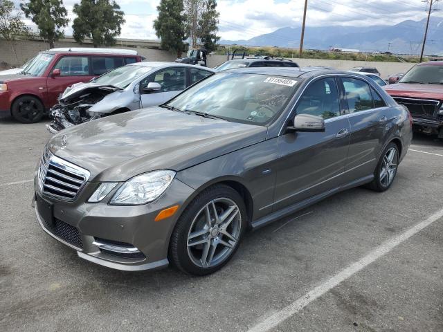 WDDHF8JBXCA626076 - 2012 MERCEDES-BENZ E 350 4MATIC BROWN photo 1