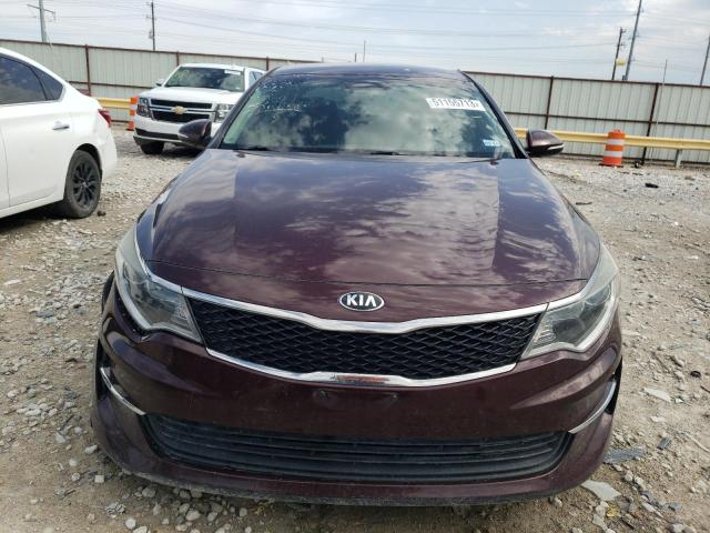 5XXGT4L3XJG211435 - 2018 KIA OPTIMA LX BURGUNDY photo 5