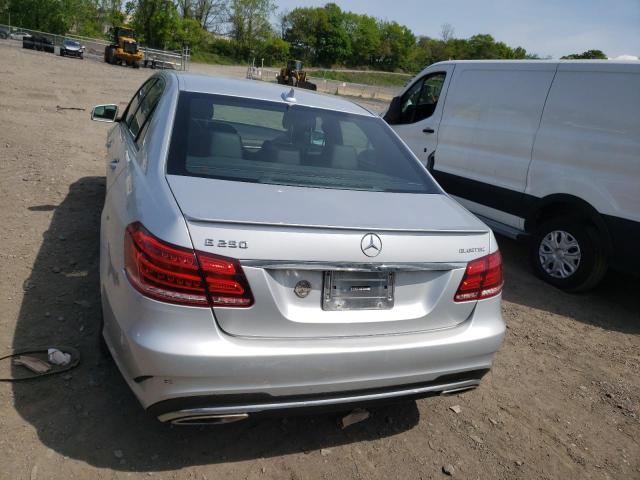 WDDHF9HB5GB187235 - 2016 MERCEDES-BENZ E 250 BLUETEC SILVER photo 6