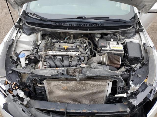 3KPFL4A72JE203646 - 2018 KIA FORTE LX SILVER photo 11