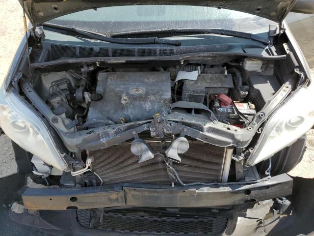 5TDYK3DC1CS244910 - 2012 TOYOTA SIENNA XLE GRAY photo 12