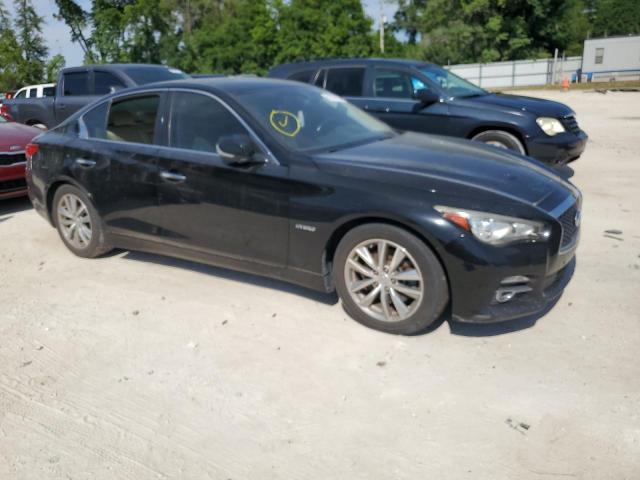 JN1AV7AP1EM692301 - 2014 INFINITI Q50 HYBRID PREMIUM BLACK photo 4