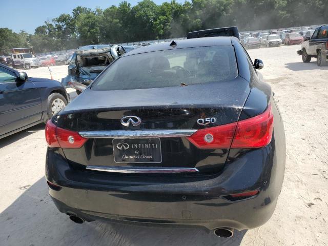 JN1AV7AP1EM692301 - 2014 INFINITI Q50 HYBRID PREMIUM BLACK photo 6